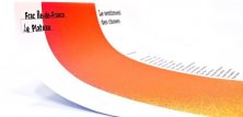 Affiche impression Pantone orange avec dégradé + noir seul sur papier offset 140g