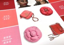 Several print tests for Chanel to see if the colour matches the lipstick