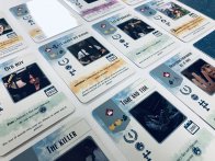 Jeu de cartes pelliculé brillant recto verso