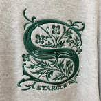 broderie 1 couleur sur sweat shirt