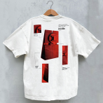Sérigraphie 2 couleurs sur T-shirt blanc