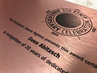 Impression sur Dibond aluminium brossé rose (sur commande)