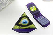 Petite PLV sur carton mousse