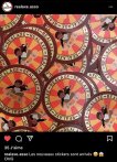Stickers résistants ronds satiné avec refente au dos : formats imposés