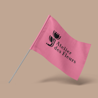impression de petit drapeau