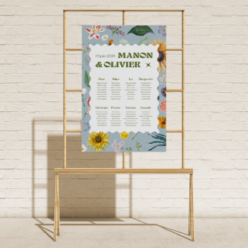 imprimer plan de table mariage