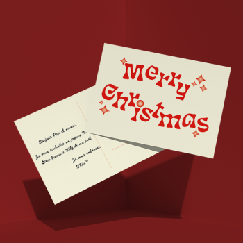 impression carte de Noël, imprimer carte de Noël