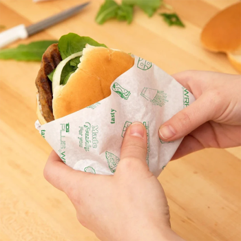 impression papier emballage burger, imprimer papier emballage burger, imprimeur papier emballage hamburger