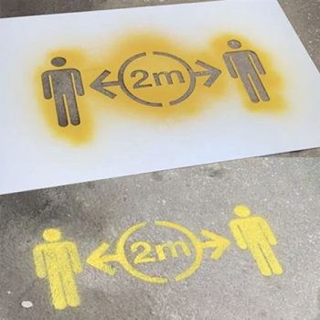 pochoir, fabrication pochoir, pochoir grand, pochoir petit, pochoir PVC