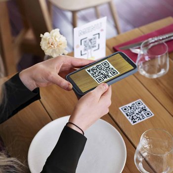 imprimer sticker QR code, impression sticker QR code