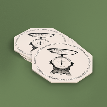 sous verre hexagone, impression sous verre hexagone, impression sous bock hexagone, sous verre triangle