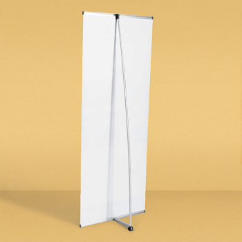 imprimer L banner, imprimer support rollup